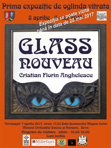 GLASS NOUVEAU - prima expoziţie de oglindă vitrată