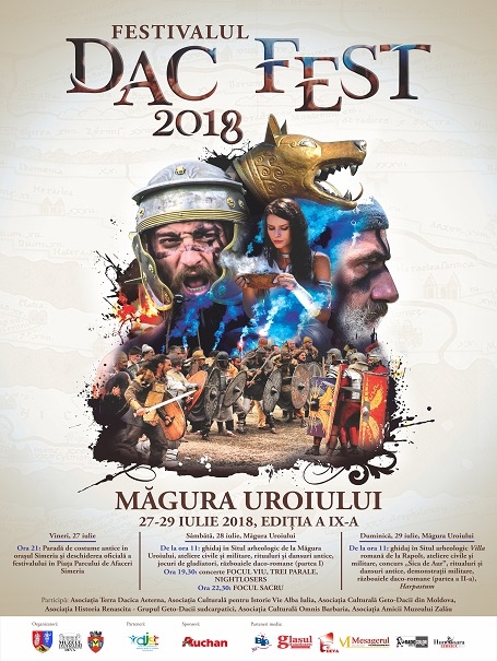 Festivalul Internaţional DAC FEST, ediţia a IX-a, 27-29 iulie 2018 - Măgura Uroiului