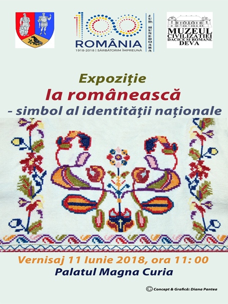 Vernisajul expoziţiei "IA ROMÂNEASCĂ - SIMBOL AL IDENTITĂŢII NAŢIONALE", 11 iunie 2018, ora 11.00