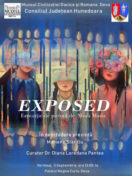 Expoziție de pictură „EXPOSED” cu lucrări ale artistei Maria Modi