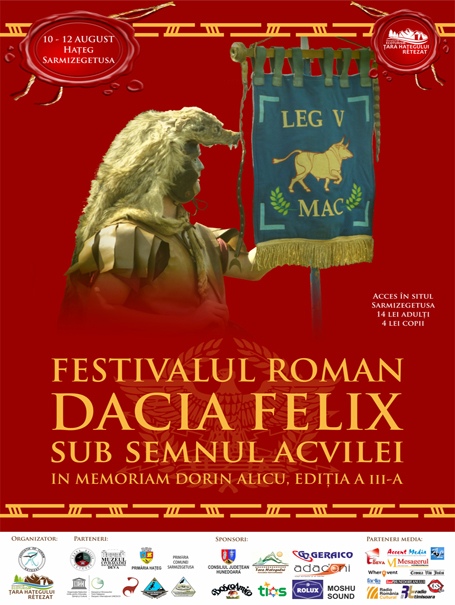 FESTIVALUL ROMAN DACIA FELIX – SUB SEMNUL ACVILEI / In memoriam DORIN ALICU, Ediţia a III-a