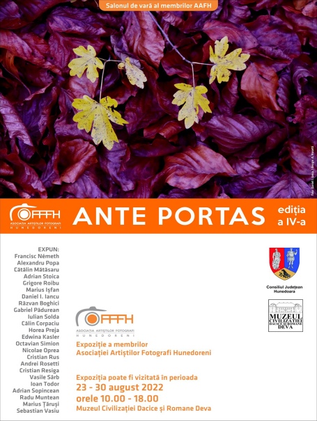 ANTE PORTAS - Salonul de vară AAFH, ediția a IV-a